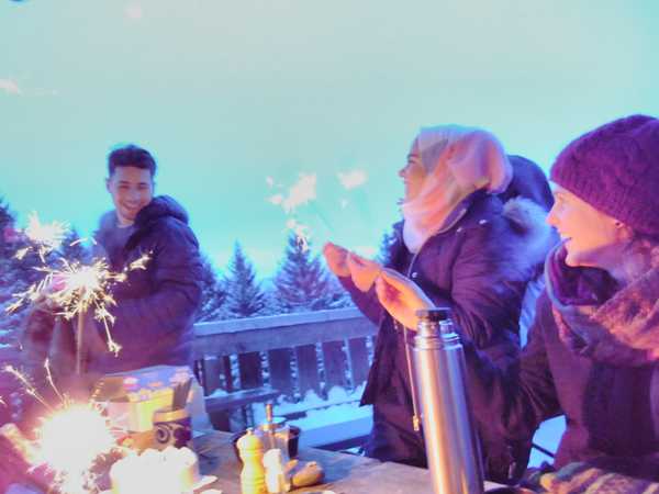 Geburtstag auf der Hündeleskopfhütte