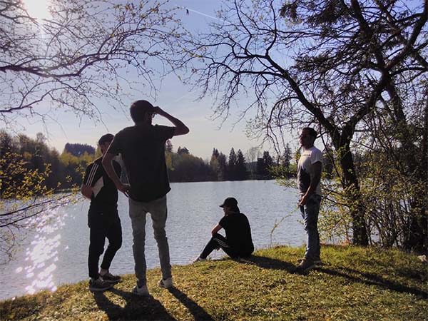 Ausflug zum Schwaltenweiher